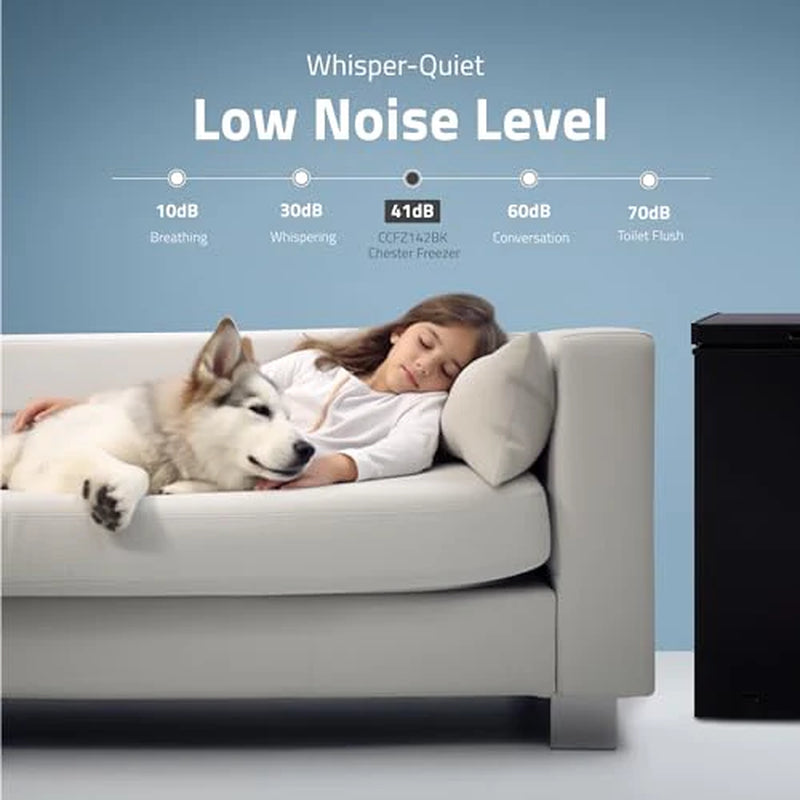 Cookology Freestanding 142 Litre Capacity