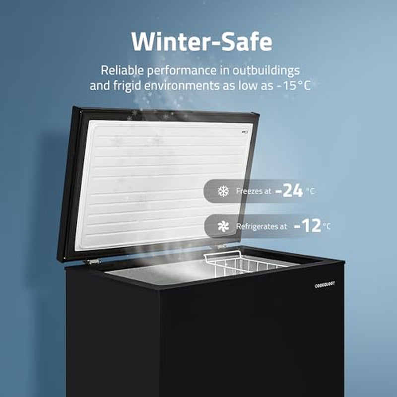 Cookology Freestanding 142 Litre Capacity