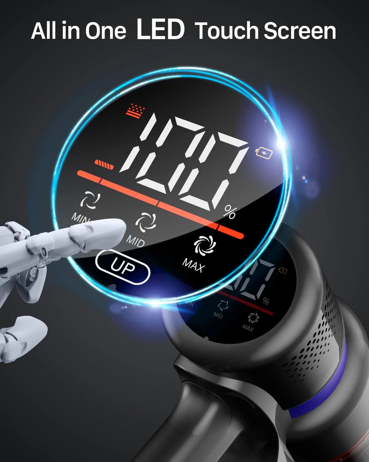 HOMPANY Cordless Vacuum Cleaner