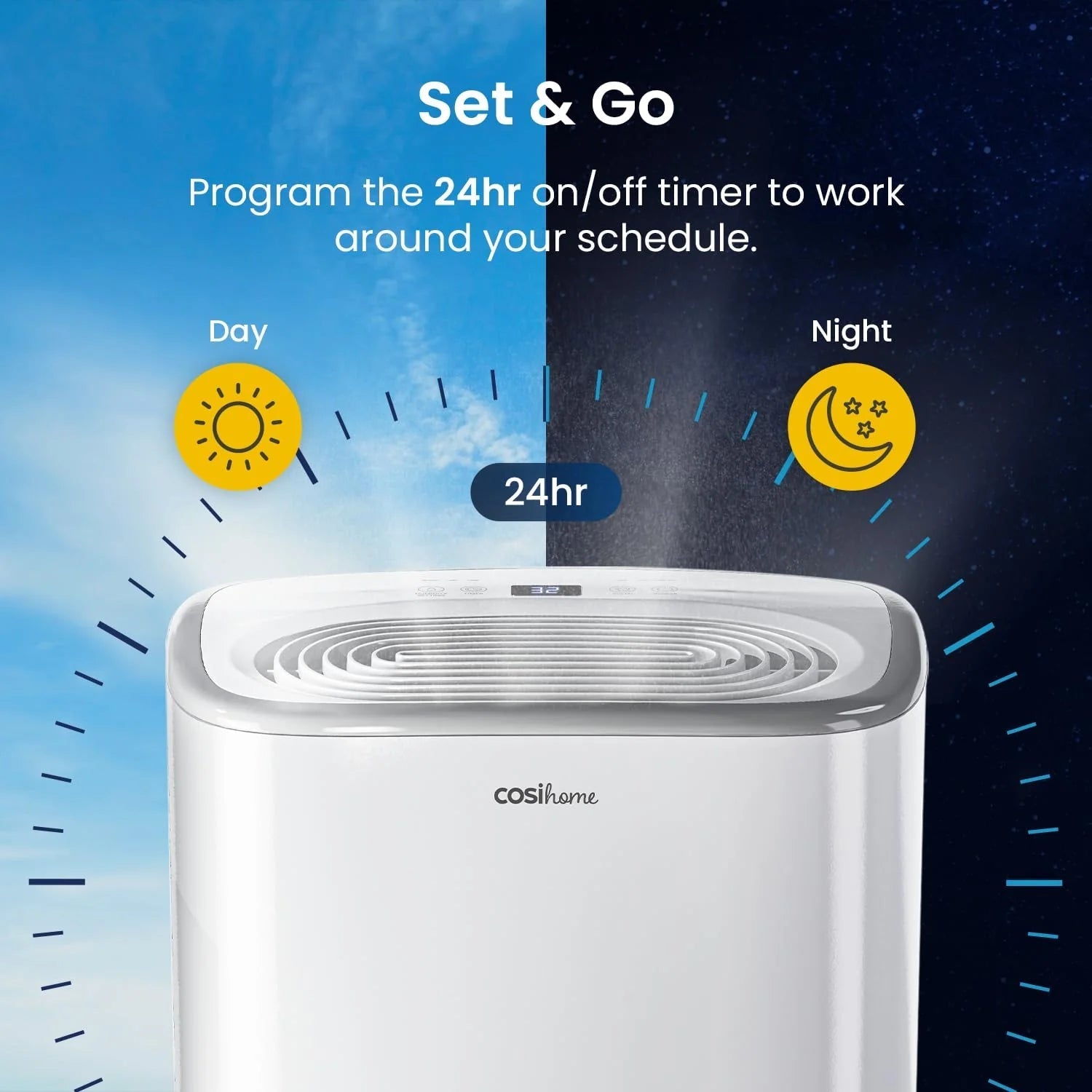 Cosi Home 12L/Day Dehumidifier
